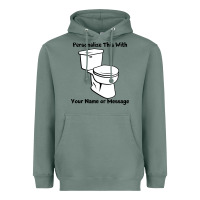 Sage toilet Heavyweight Hoodie - artisFamous