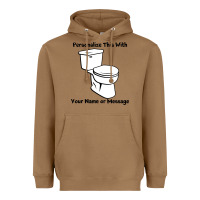 Toasted Coconut toilet Heavyweight Hoodie - artisFamous