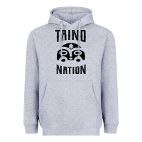 Heather Grey Taino Nation Gift Puerto Rico Heavyweight Hoodie - artisFamous