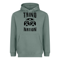 Sage Taino Nation Gift Puerto Rico Heavyweight Hoodie - artisFamous