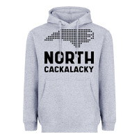 Heather Grey North Carolina State North Cackalacky Heavyweight Hoodie - artisFamous
