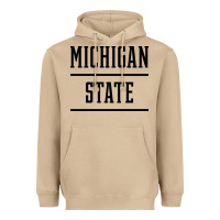 Mushroom Michigan MI State vintage Athletic Style Heavyweight Hoodie - artisFamous