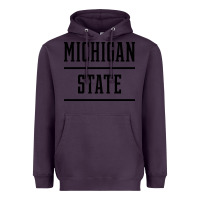 Plum Michigan MI State vintage Athletic Style Heavyweight Hoodie - artisFamous