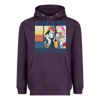 Plum stay wild gypsy child letter rainbow Heavyweight Hoodie - artisFamous