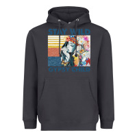 Smoke stay wild gypsy child letter rainbow Heavyweight Hoodie - artisFamous
