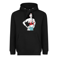 Black wonder woman Heavyweight Hoodie - artisFamous