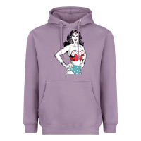 Lavender wonder woman Heavyweight Hoodie - artisFamous