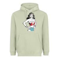 Matcha wonder woman Heavyweight Hoodie - artisFamous