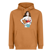 Meerkat wonder woman Heavyweight Hoodie - artisFamous