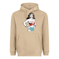 Mushroom wonder woman Heavyweight Hoodie - artisFamous