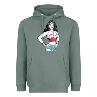 Sage wonder woman Heavyweight Hoodie - artisFamous