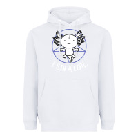 White i sin a lotl hail satan pentagram Heavyweight Hoodie - artisFamous
