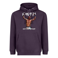 Plum NATE DIAZ Heavyweight Hoodie - artisFamous