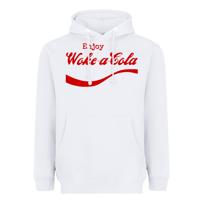 Enjoy Woke A Cola Heavyweight Hoodie by artisFamous | Teevron