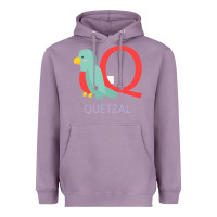 Lavender Cute Quetzal Kid's Heavyweight Hoodie - artisFamous