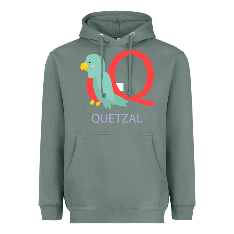 Cute Quetzal Kid's Heavyweight Hoodie by artisFamous | Teevron