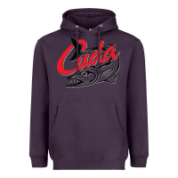 Plum bara cuda Heavyweight Hoodie - artisFamous