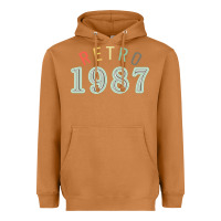 Meerkat Retro 1987 Heavyweight Hoodie - artisFamous