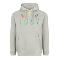 Moon Dust Retro 1987 Heavyweight Hoodie - artisFamous