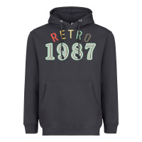 Smoke Retro 1987 Heavyweight Hoodie - artisFamous