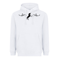 White unicorn Heavyweight Hoodie - artisFamous