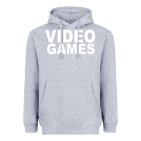 Heather Grey video games Heavyweight Hoodie - artisFamous