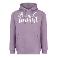 Lavender Proud feminist Heavyweight Hoodie - artisFamous
