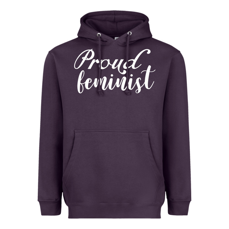 Proud Feminist Heavyweight Hoodie by artisFamous | Teevron