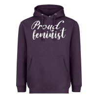 Plum Proud feminist Heavyweight Hoodie - artisFamous