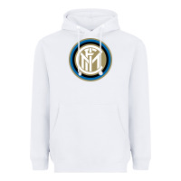 White Inter Heavyweight Hoodie - artisFamous