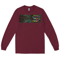Burgundy trick rawr treat 11 oz mug Long Sleeve Tee - BundleAndBundleShop