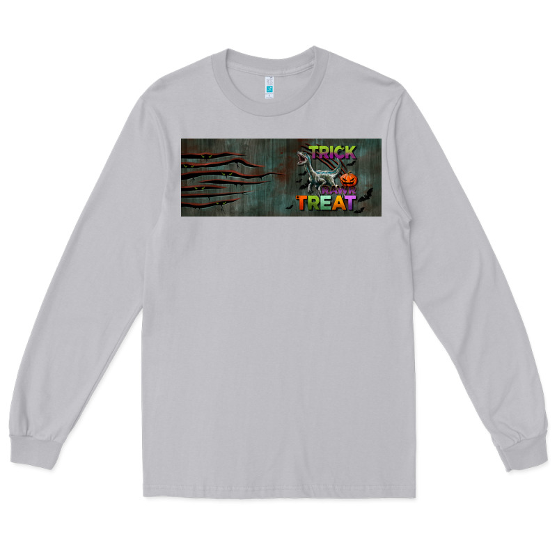 Trick Rawr Treat 11 Oz Mug Long Sleeve Tee by BundleAndBundleShop | Teevron