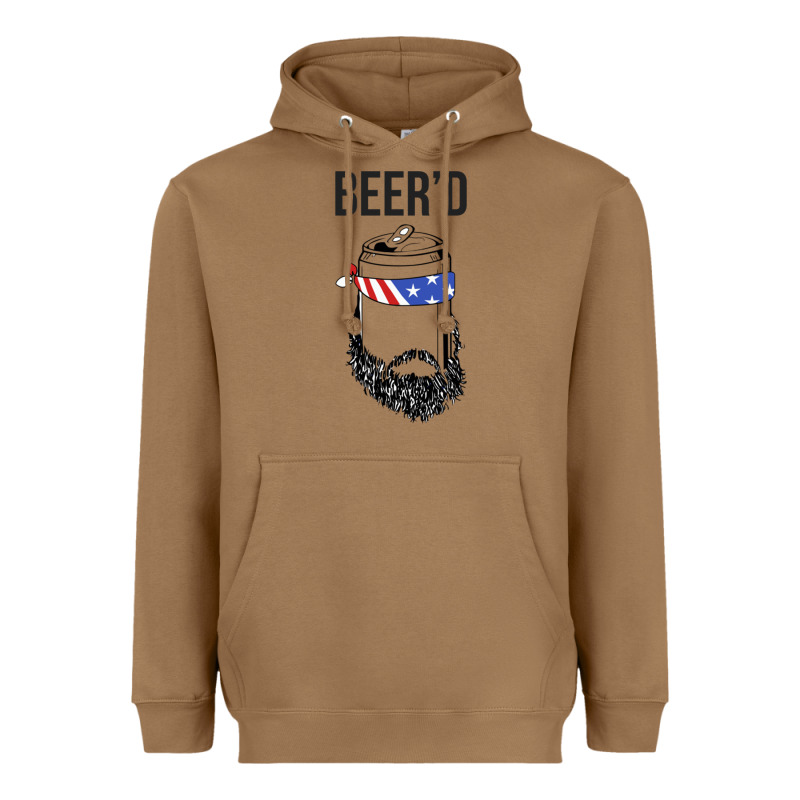 Beer'd Funny Heavyweight Hoodie by artisFamous | Teevron