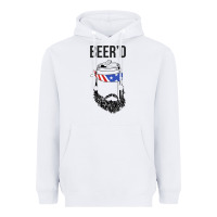 White beer'd funny Heavyweight Hoodie - artisFamous
