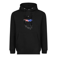 Black beer'd funny Heavyweight Hoodie - artisFamous