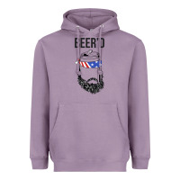 Lavender beer'd funny Heavyweight Hoodie - artisFamous