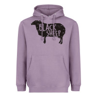 Lavender black sheep silhouette Heavyweight Hoodie - artisFamous