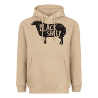 Mushroom black sheep silhouette Heavyweight Hoodie - artisFamous
