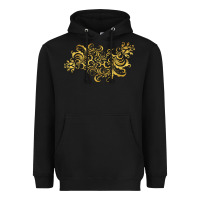 Black Gold2 Heavyweight Hoodie - artisFamous
