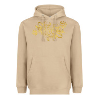 Mushroom Gold2 Heavyweight Hoodie - artisFamous