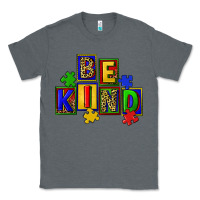 Charcoal Heather Be kind Classic Tee - CowGirlArtShop