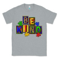 Heather Grey Be kind Classic Tee - CowGirlArtShop