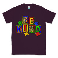 Plum Be kind Classic Tee - CowGirlArtShop