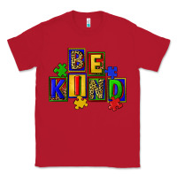 Red Be kind Classic Tee - CowGirlArtShop