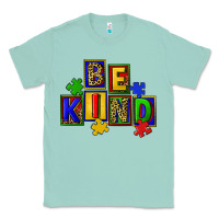 Seafoam Be kind Classic Tee - CowGirlArtShop
