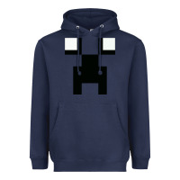 Navy Creeper Squad Heavyweight Hoodie - artisFamous