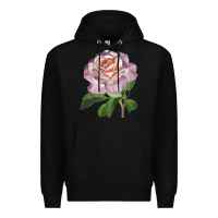 Black belinda's blush rose Premium Hoodie - LillyAllenDesigns