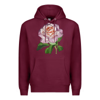 Burgundy belinda's blush rose Premium Hoodie - LillyAllenDesigns