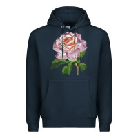 Navy belinda's blush rose Premium Hoodie - LillyAllenDesigns