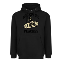 Black rockford peaches Heavyweight Hoodie - artisFamous